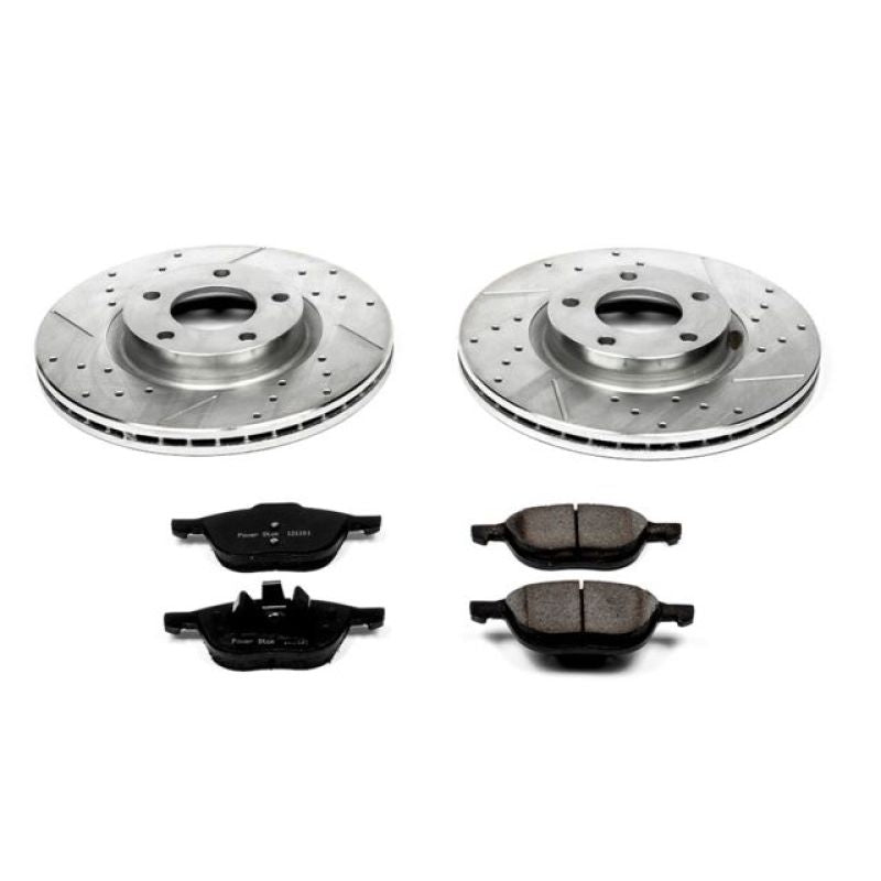 Power Stop 04-13 Mazda 3 Front Z23 Evolution Sport Brake Kit PowerStop