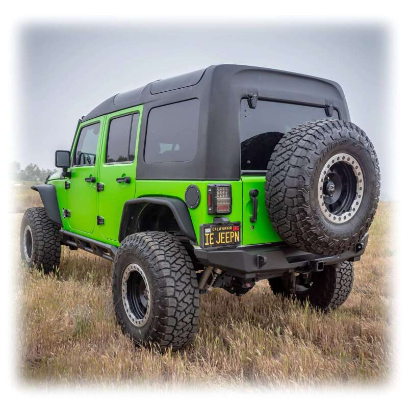Turn Offroad 07-18 Jeep JK 4-Door Safari Style Hardtop - Primer (Paintable)