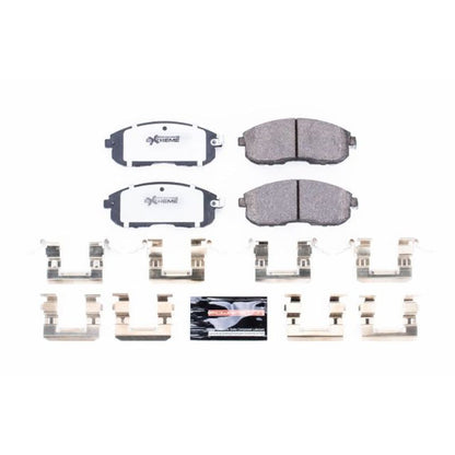 Power Stop 02-04 Infiniti I35 Front Z26 Extreme Street Brake Pads w/Hardware PowerStop