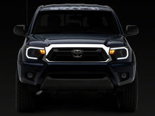 Load image into Gallery viewer, Raxiom 12-15 Toyota Tacoma Axial Series Headlights w/ LED Bar- Blk Housing (Clear Lens)