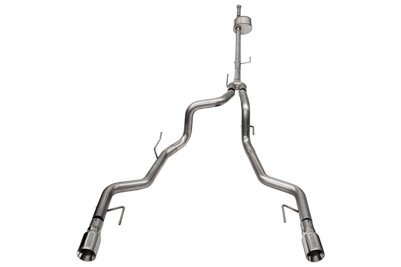 Corsa 2021-2023 Ford F-150 SuperCrew/5.5ft Bed 5.0L V8 Xtreme Cat-Back Dual Rear Exit-Polished CORSA Performance