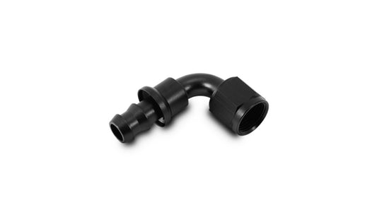 Vibrant 90 Degree Bend Push-On Style Hose End Fitting to 6AN Female - 22906 Vibrant