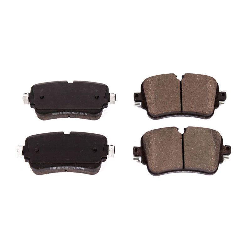 Power Stop 17-19 Audi Q7 Rear Z16 Evolution Ceramic Brake Pads PowerStop