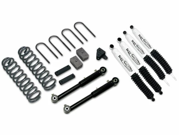 Tuff Country 3.5" EZ-Flex Lift Kit w/SX6000 Shocks – 1987–2001 Jeep Cherokee XJ 4WD (43801KH)