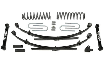 Tuff Country 3.5" Lift Kit w/Rear Leaf Springs – 1987–2001 Jeep Cherokee XJ 4WD (No Shocks) (43802K)