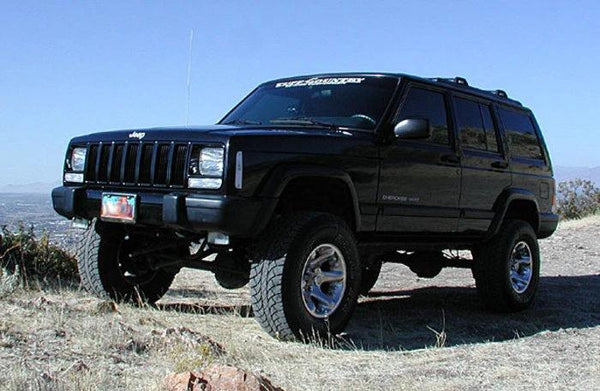 Tuff Country 3.5" Lift Kit w/Rear Leaf Springs & SX6000 Shocks – 1987–2001 Jeep Cherokee XJ 4WD (43802KH)