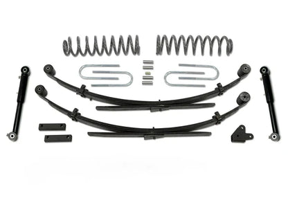 Tuff Country 3.5" EZ-Flex Lift Kit w/Rear Leaf Springs – 1987–2001 Jeep Cherokee XJ 4WD (No Shocks) (43803K)