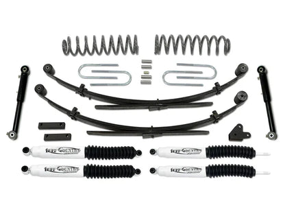 Tuff Country 3.5" EZ-Flex Lift Kit w/Rear Leaf Springs & SX6000 Shocks – 1987–2001 Jeep Cherokee XJ 4WD (43803KH)