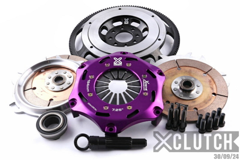 XClutch 03-05 Dodge Neon SRT-4 2.4L (t) 7.25in Twin Solid Ceramic Clutch Kit