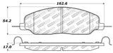 StopTech Street Disc Rear Brake Pads - 305.10810