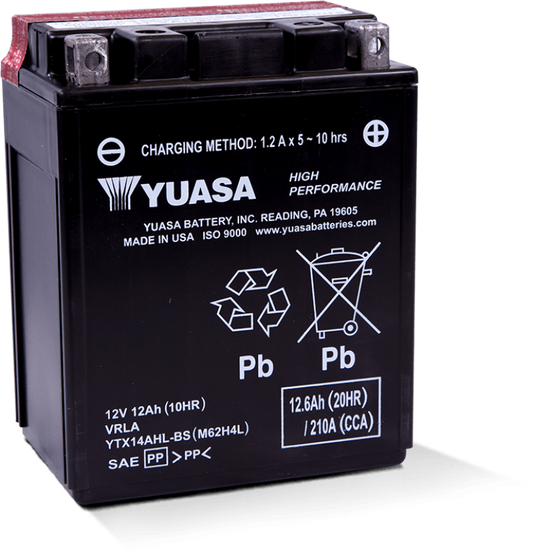 Yuasa Ytx14Ahl-Bs Yuasa Battery Yuasa Battery
