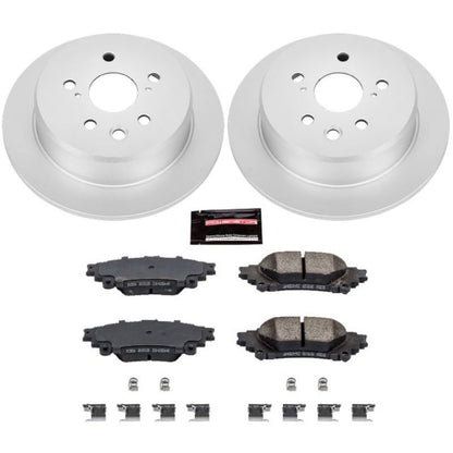 Power Stop 14-15 Lexus IS250 Rear Z17 Evolution Geomet Coated Brake Kit PowerStop