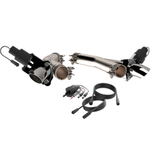 Load image into Gallery viewer, QTP 2011-2024 Dodge Durango 5.7L Aggressor Cutout Pipes - 520511