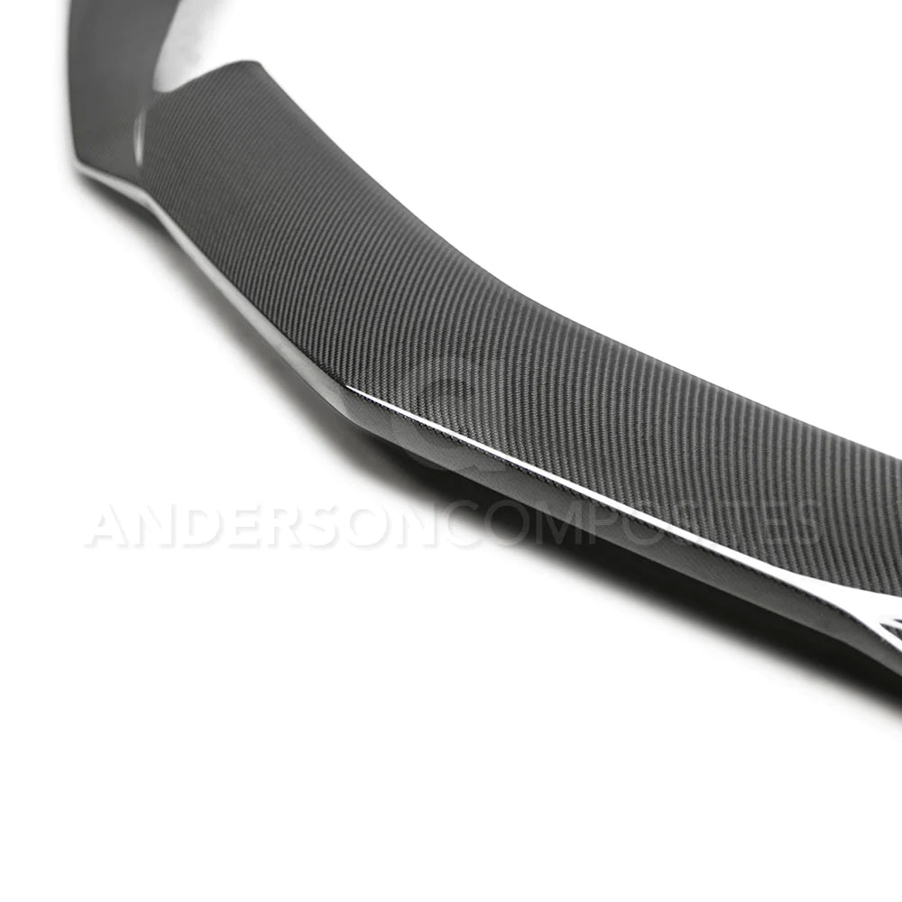 Anderson Composites 2017 - 2024 Camaro ZL1 1LE Carbon Fiber Front Chin Splitter - AC-FL17CHCAMZL-LE