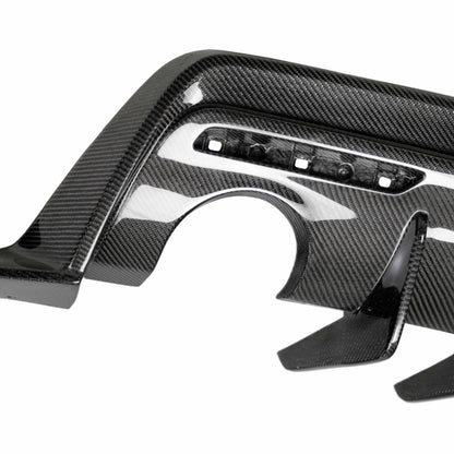 Seibon MB-Style Carbon Fiber Rear Diffuser For 2020-2023 Toyota Supra - RD20TYSUP-MB