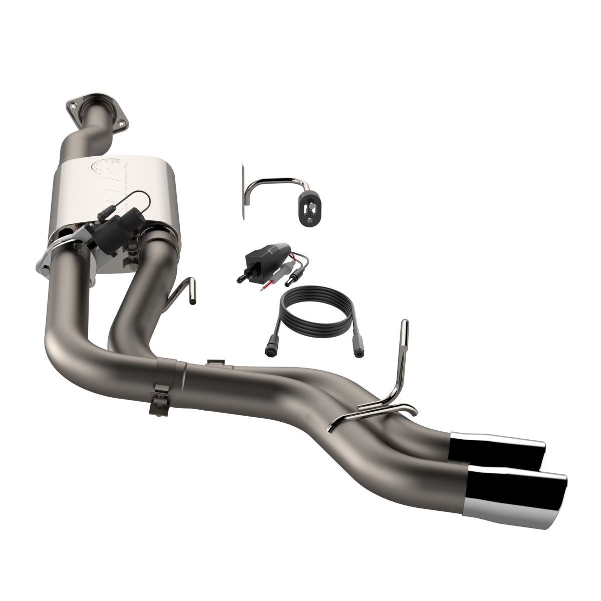 QTP 2015-2020 Ford F-150 Polished Screamer Cat Back Exhaust - 440015 QTP