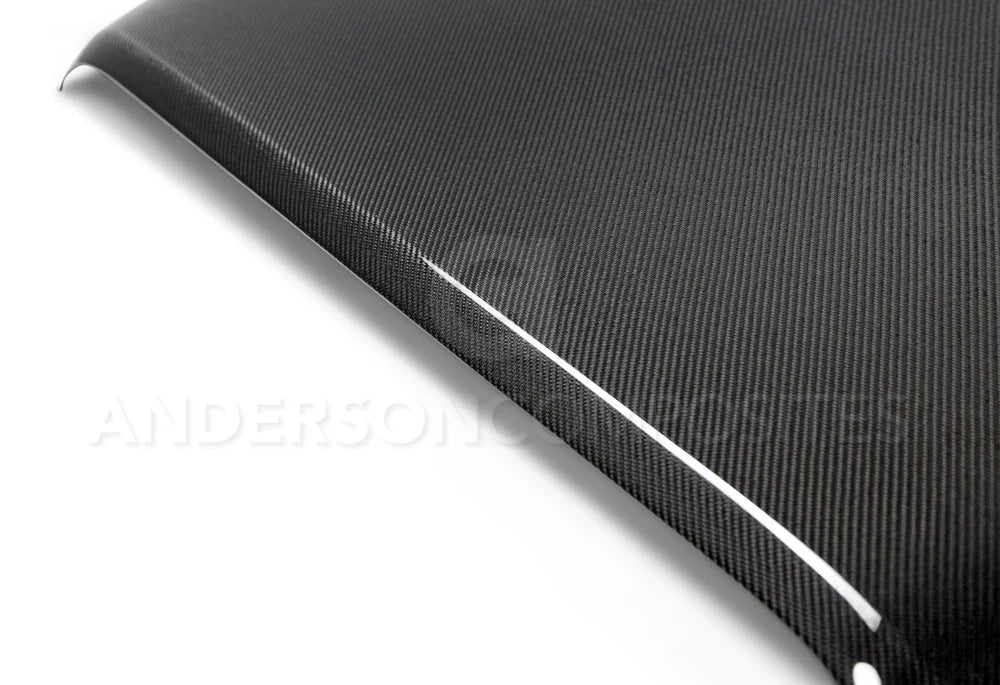 Anderson Composites 2007 - 2018 Jeep Wrangler (Jk) Carbon Fiber Type-OE Hood - AC-JPFH