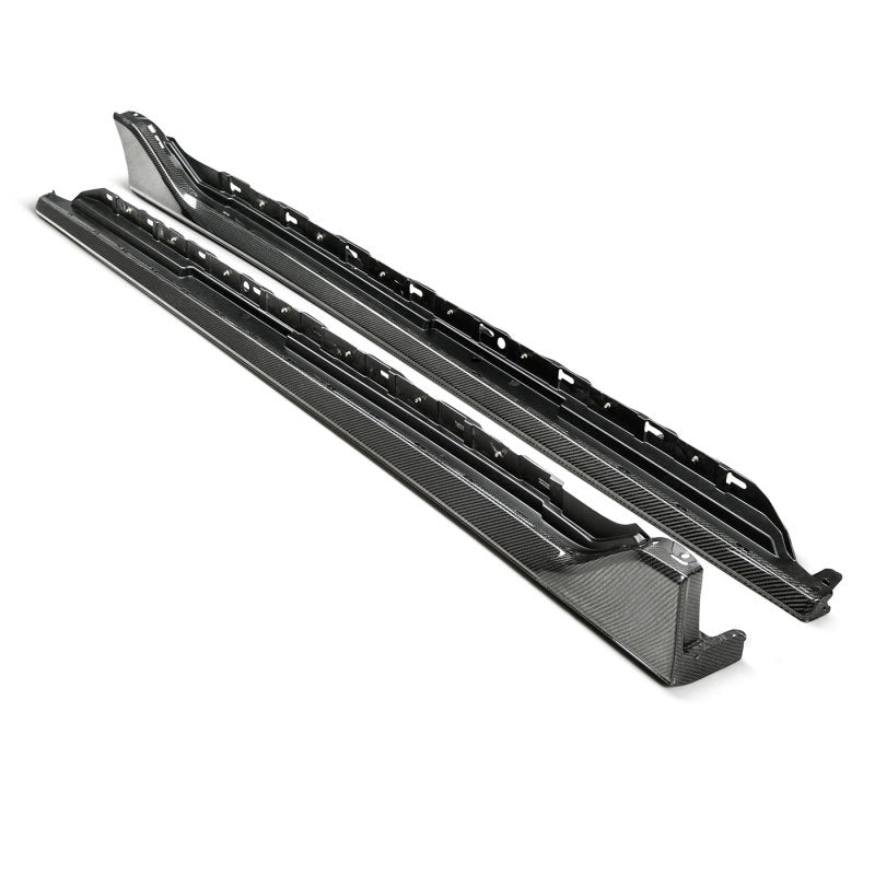 Seibon OE-style carbon fiber side skirts for 2017-2020 Honda Civic Type R - SS17HDCVR-OE Seibon