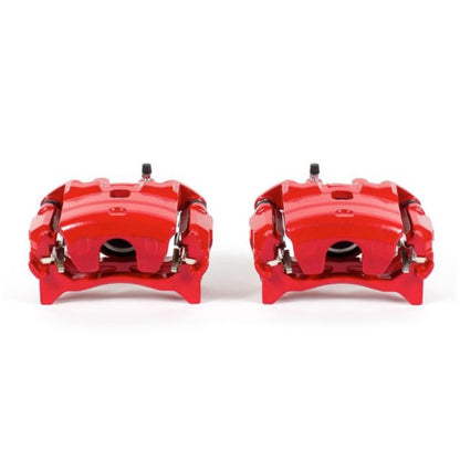 Power Stop 13-17 Nissan Altima Front Red Calipers w/Brackets - Pair PowerStop