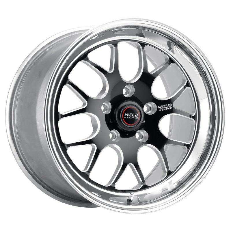 Weld S77 HD 20x10 / 5x5.5mm BP / 6.0in. BS Black Wheel (HD Low Pad) - Non-Beadlock