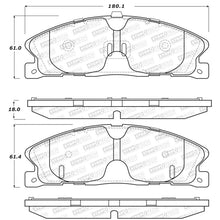 Load image into Gallery viewer, StopTech Sport Brake Pads w/Shims and Hardware - Rear