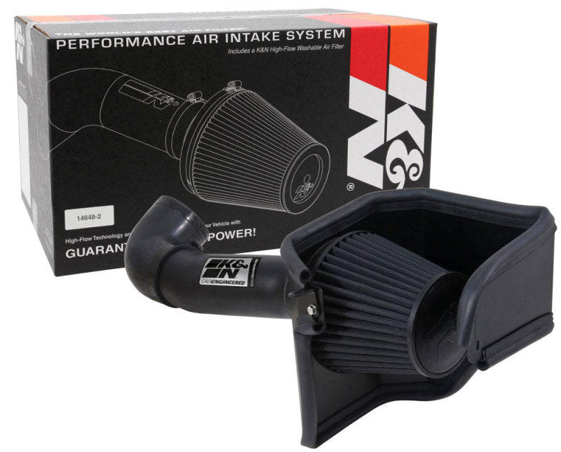 K&N Dodge/Chrysler 5.7/6.1L V8 Black Performance Intake Kit K&N Engineering