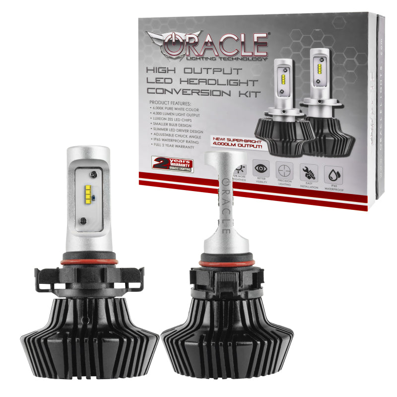 Oracle PSX24w/ 2504 4000 Lumen LED Headlight Bulbs (Pair) - 6000K