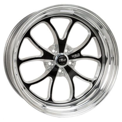 Weld S76 20x12 / 5x115mm BP / 6.75in. BS Black Wheel (3.18 ID High Pad)