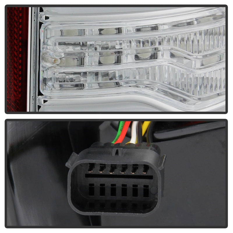 Spyder Dodge Ram 19-20 LED Tail Light Chrome ALT-YD-DR19HAL-SEQ-C SPYDER