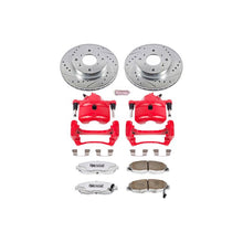 Load image into Gallery viewer, Power Stop 98-02 Honda Accord Front Z26 Street Warrior Brake Kit w/Calipers