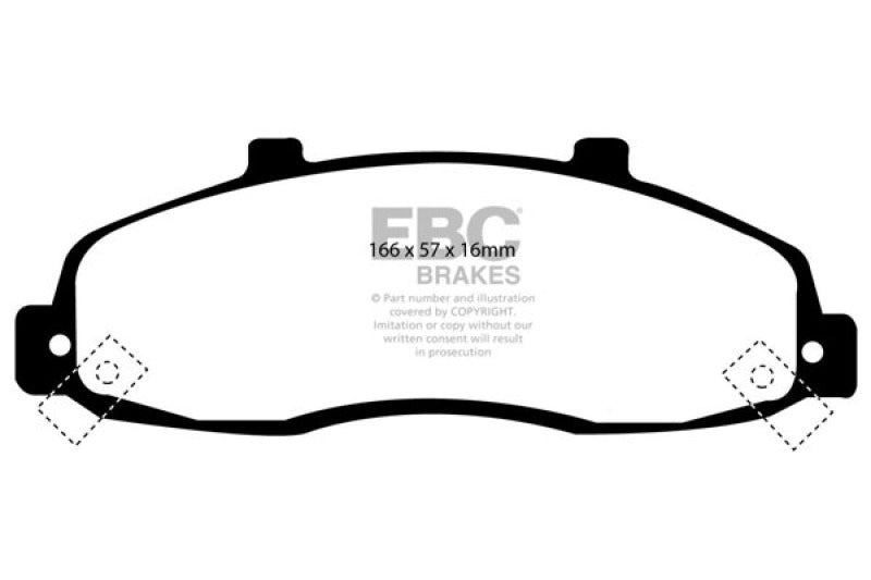 EBC BlueStuff Brake Pads - DP51259NDX