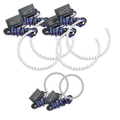 Oracle Jeep Grand Cherokee 11-13 Triple Halo Kit - ColorSHIFT w/o Controller ORACLE Lighting
