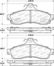 Load image into Gallery viewer, StopTech Premium Ceramic Rear Brake Pads - 308.06280