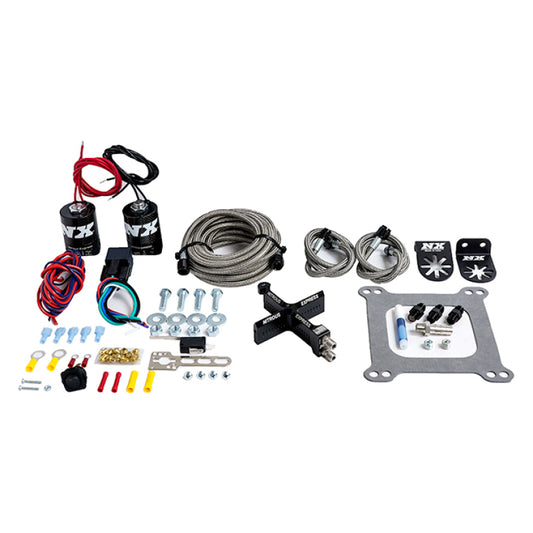 Nitrous Express 4150 Covert Crossbar Plate System, Pro Power 100-500 HP (No Bottle) - 63541-00