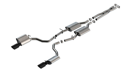 Borla 2019-2023 Dodge Charger GT Cat-Back Exhaust System S-Type Part 140917BC Borla