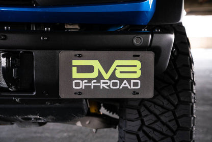 DV8 Offroad 21-22 Ford Bronco Factory Front Bumper License Relocation Bracket - Side DV8 Offroad