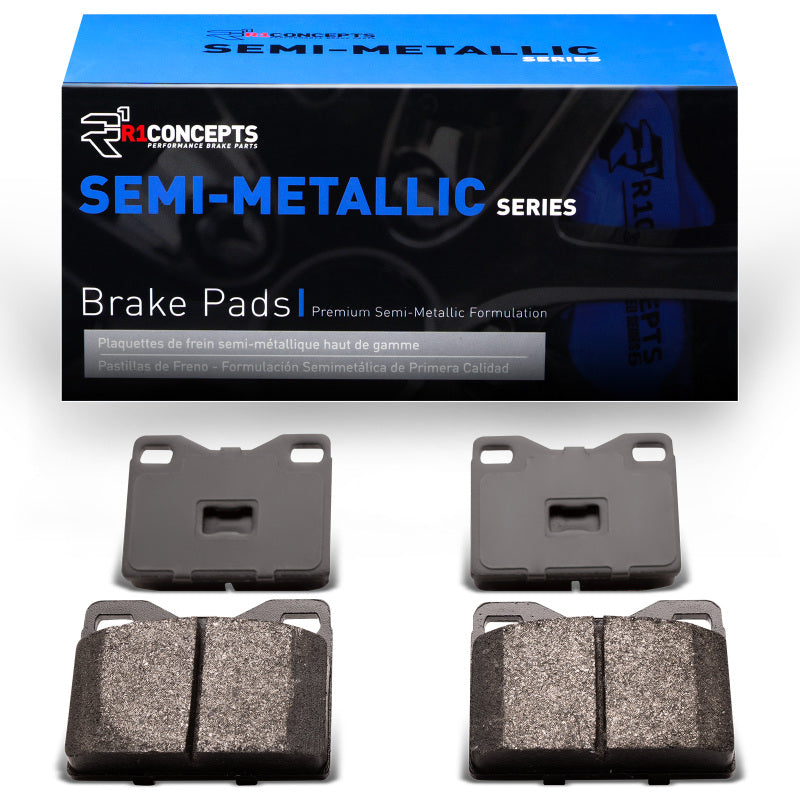 R1 Front Semi-Metallic Brake Pads 1974-1977 Audi 100 Series - 2311-0156-00