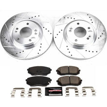 Load image into Gallery viewer, Power Stop 16-19 Hyundai Sonata Front Z23 Evolution Sport Brake Kit