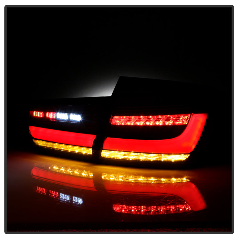 Spyder BMW 3 Series F30 2012-2018 Full LED Tail Lights (ALT-YD-BMWF3012-SEQ-BK) -  Black SPYDER