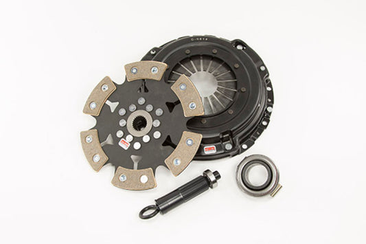 Comp Clutch 1995-2000 Nissan Silvia Stage 4 - 6 Pad Rigid Ceramic Clutch Kit Competition Clutch