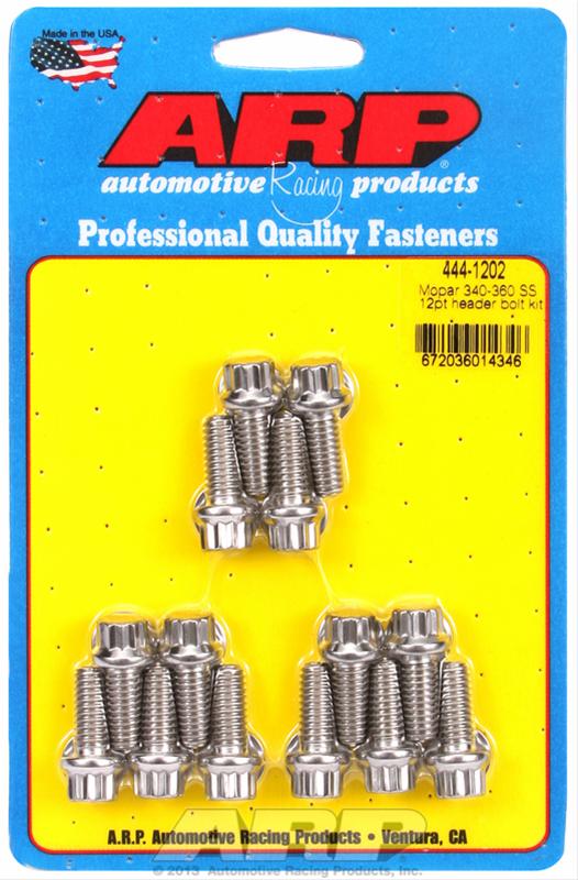 ARP Mopar 340-360 SS 12pt Header Bolt Kit