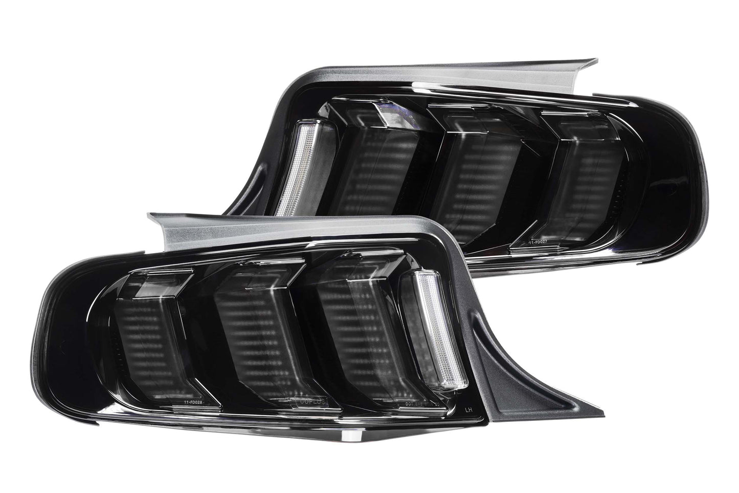 XB LED Tail Lights: Ford Mustang (13-14 / Smoked Lens / Set)