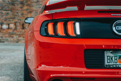 XB LED Tail Lights: Ford Mustang (10-12 / Smoked Lens / Set)