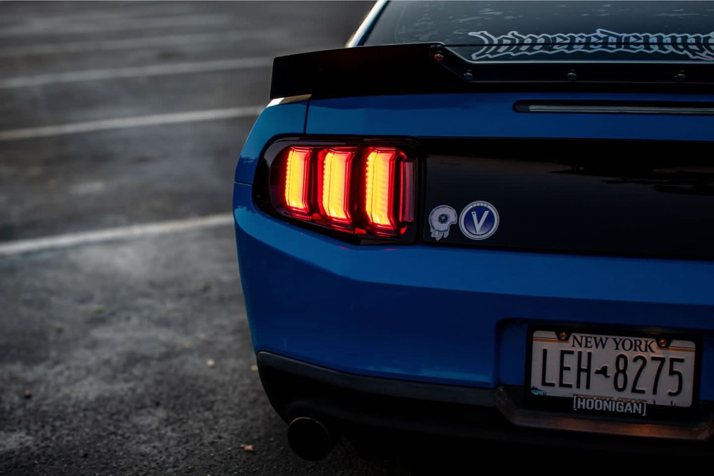 XB LED Tail Lights: Ford Mustang (10-12 / Smoked Lens / Set)