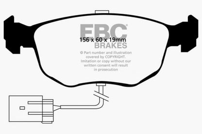EBC Ultimax2 Front Brake Pads - UD762 EBC