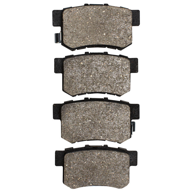 R1 Rear Semi-Metallic Brake Pads 1987-2022 Acura/Honda & More - 2311-0537-00