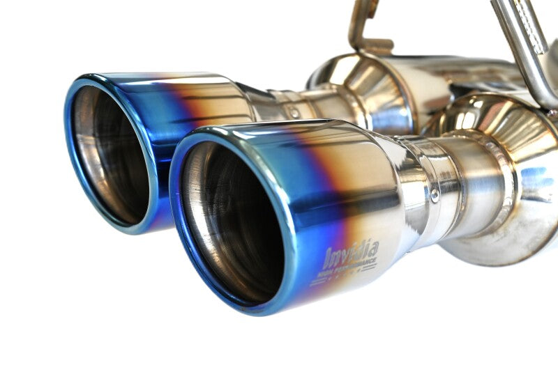 Invidia 22+ Toyota GR Corolla R400 Rolled Titanium Tip Cat-Back Invidia