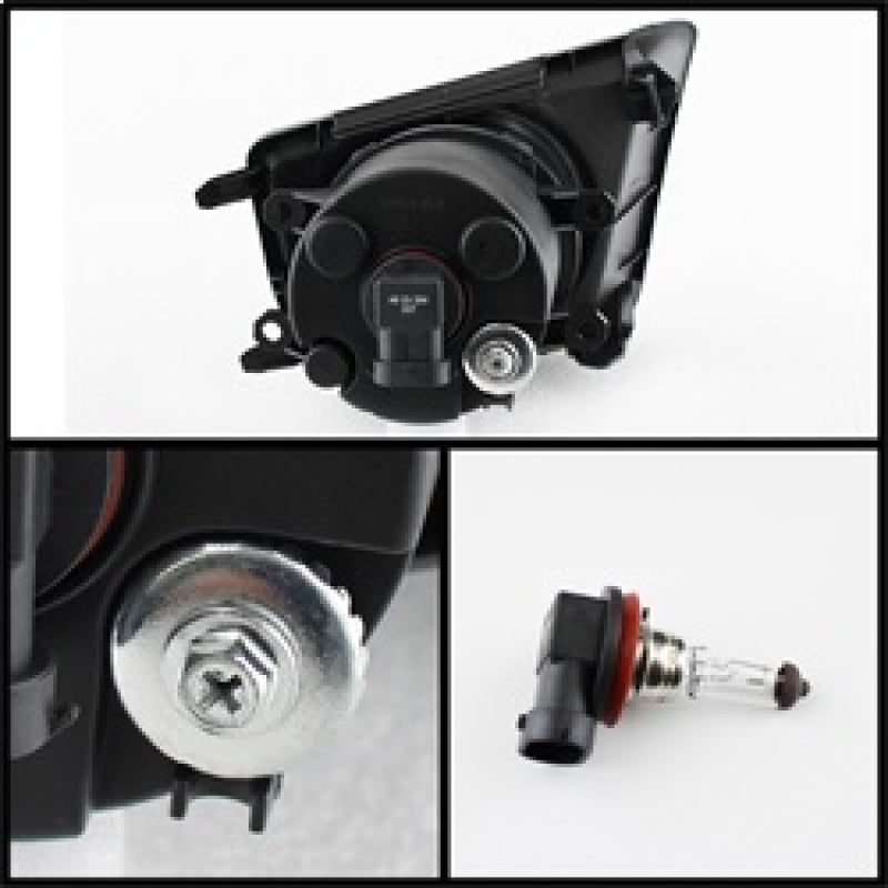Spyder Toyota Tacoma 2012-2015 OEM Fog Lights W/Switch Clear FL-CL-TTA2012-C SPYDER