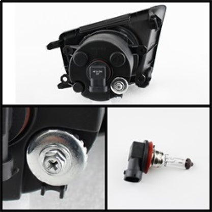 Spyder Toyota Tacoma 2012-2015 OEM Fog Lights W/Switch Clear FL-CL-TTA2012-C SPYDER