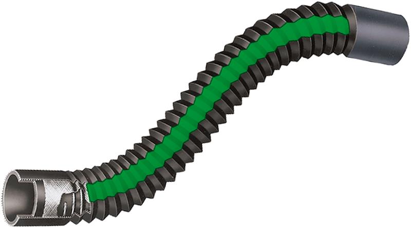 Gates 68-76 Ford F Series V-8 360 Upper Flexible HD Coolant Hose